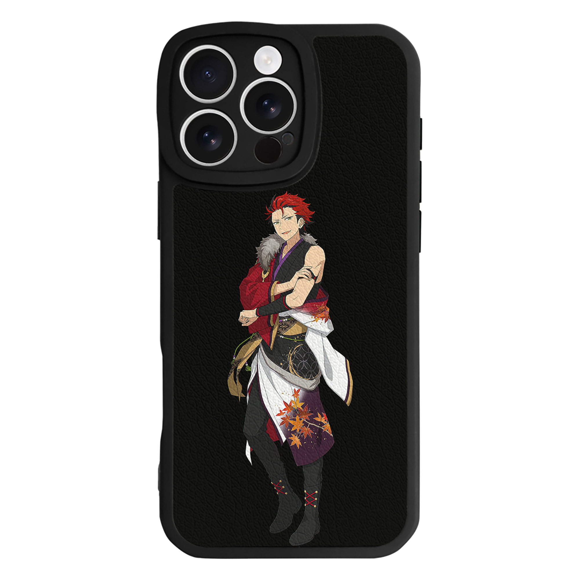 （画像用） あんさんぶるスターズ! Ensemble Stars 【iPhone 16シリーズ対応】シリコンスマホケース（レザー調） 材質：シリコン